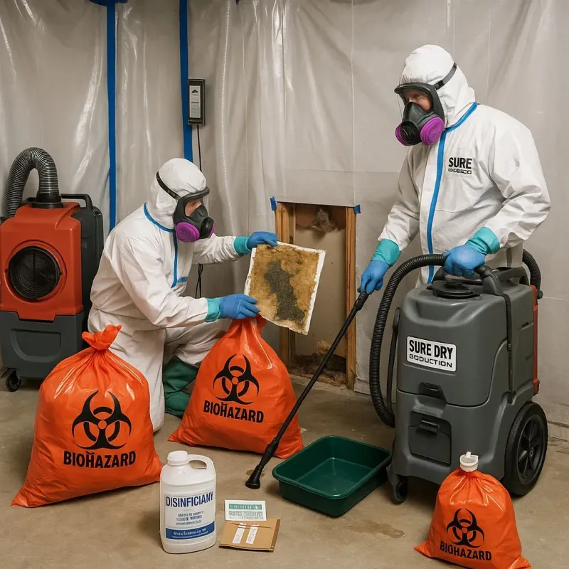 Contaminated Water Handling Protocols process in Meridianville, AL