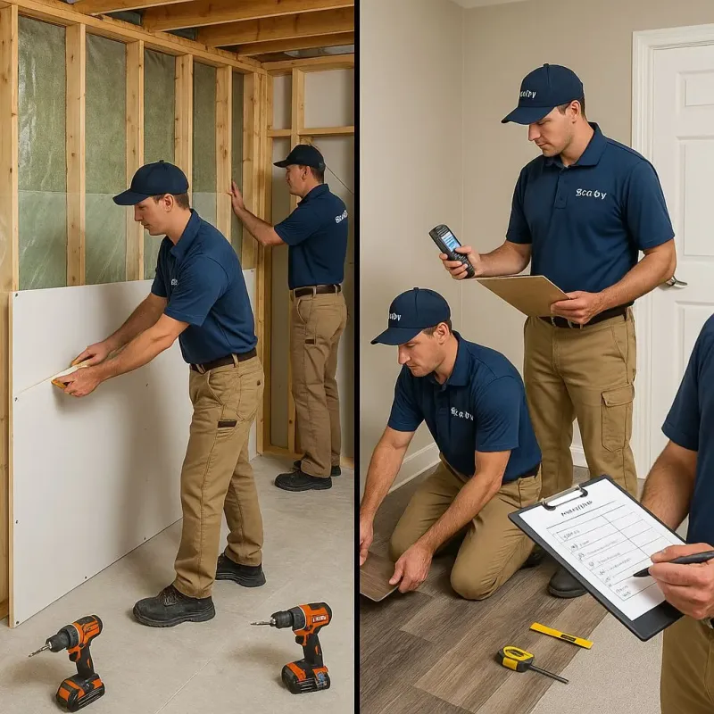 Repairs and Reconstruction process in Meridianville, AL